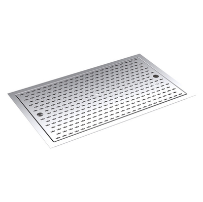 Krowne KR-D24 24&quot;W x 14&quot;D Stainless Steel Drop-In Drip Tray Trough