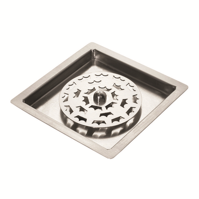 Krowne KR-7GR 7" x 7" x 3/4" Stainless Steel Royal Series Drop-In Rinser Faucet