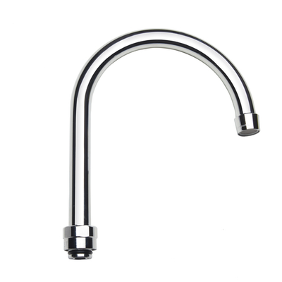 Krowne 21-428L 6&quot;W x 8 1/2&quot;H Low Lead Compliant Gooseneck Spout With T&amp;S Adapter
