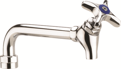 Krowne 21-442L 6" Long Replacement Spout With Shut-Off Valve