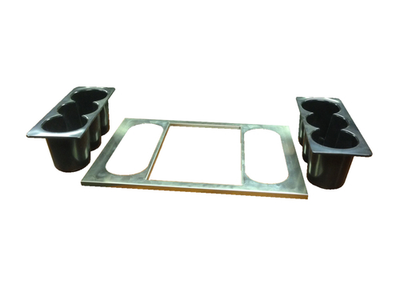 Krowne KR-BR1 For 24"W Pass Thru Ice Bins Royal Series Bottle Wells