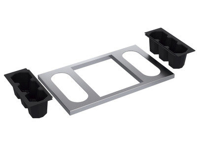 Krowne KR-BR1 For 24"W Pass Thru Ice Bins Royal Series Bottle Wells