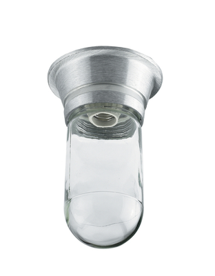 Krowne 25-103 Shatterproof Plastic Coated Globe Exhaust Hood Vaporproof Light Fixture