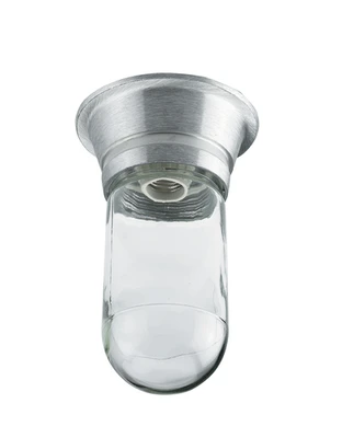 Krowne 25-103 Shatterproof Plastic Coated Globe Exhaust Hood Vaporproof Light Fixture