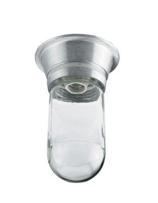 Krowne 25-103 Shatterproof Plastic Coated Globe Exhaust Hood Vaporproof Light Fixture