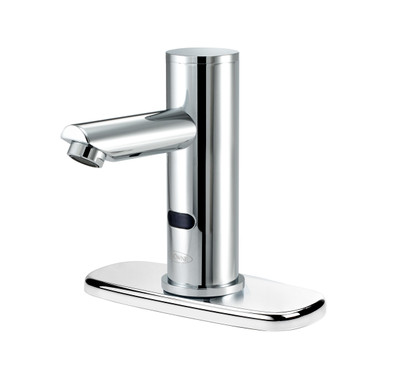 Krowne 16-654P Deck Mount Royal Series Electronic Faucet with 4-1/2" Straight Spout