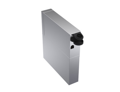 Krowne KR19-4SH-L 4"W x 19"D Stainless Steel Royal Series Underbar Soda Gun Holder