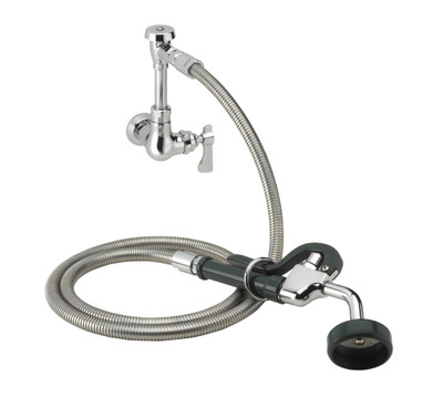 Krowne 19-101L Wall Mount Royal Series Utility Spray Assembly with 72&quot; Stainless Steel Flexible Hose