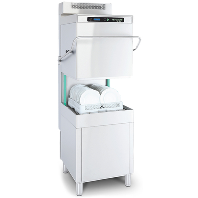 Jet-Tech 757-EV High-Temp Door Type Ventless Dishwasher with Steam Recovery - 60 Racks per Hour