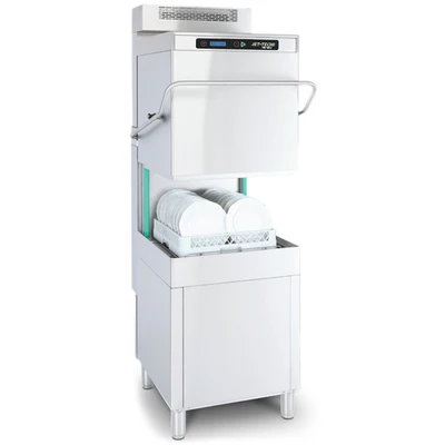 Jet-Tech 757-EV High-Temp Door Type Ventless Dishwasher with Steam Recovery - 60 Racks per Hour