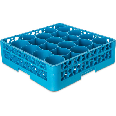 Carlisle RW20-314 20 Rounded Compartment OptiClean NeWave Dishwasher Glass Rack