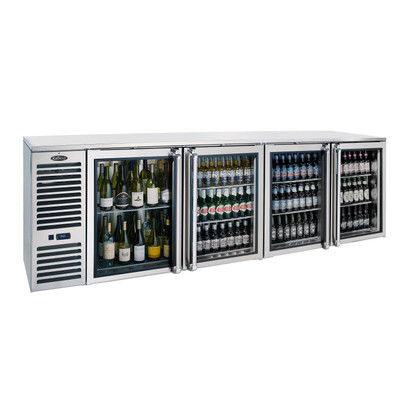 Krowne BS108 108" Refrigerated Back Bar Storage Cabinet