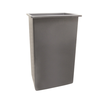 Krowne SJ-TC 23 Gallon Gray Rectangular Trash can