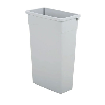 Krowne SJ-TC 23 Gallon Gray Rectangular Trash can