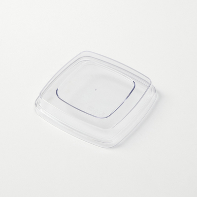 American Metalcraft SLS5 5" L x 5" W x 1" H Clear Square SAN Lid
