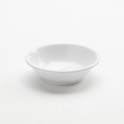 American Metalcraft DSC1WH 1 Oz. 2.75&quot; W x 0.88&quot; H White Melamine Sauce Cup