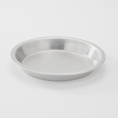 American Metalcraft 1188 9" Top ID x 10" Top OD x 7.75" Bottom ID x 1.25" Deep Aluminum Deep Dish Pie Pan