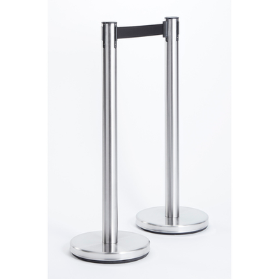 American Metalcraft RBSS 40" Retractable Crowd Control Stanchion Post