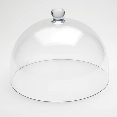American Metalcraft LFTD12 12.13" Dia. X 9.13" H Polycarbonate Clear Round Dome Cover