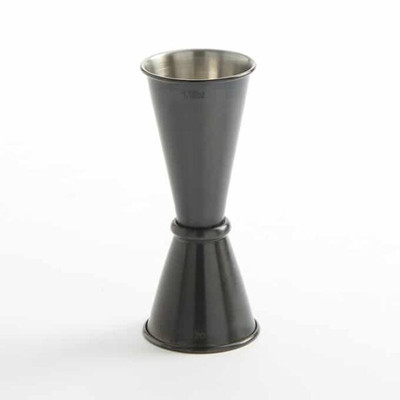American Metalcraft JGB4 1 Oz. x 1.5" Oz. Stainless Steel Rolled Edge Jigger