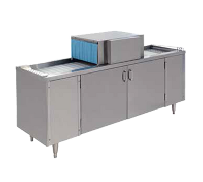 Moyer Diebel SW600L Low Temperature 72" Pass-Thru Glasswasher Left-To-Right Operation - 208-230V/60/1