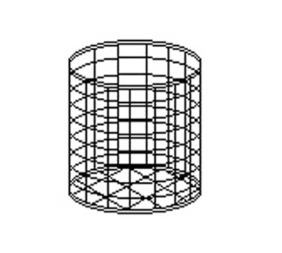 Fagor 19000792 Cutlery Container For 16&quot; x 16&quot; Rack