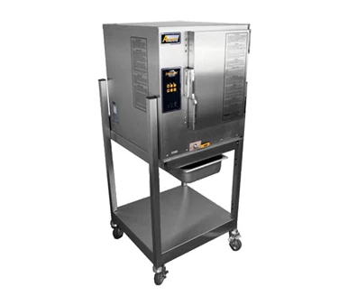 AccuTemp P61201D060 SGL-LP 6 Pans Liquid Propane Convection Steamer Connectionless Evolution Boilerless - 60,000 BTU
