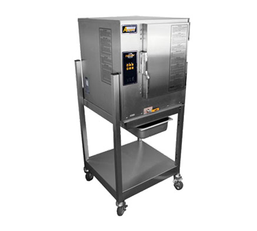 AccuTemp N61201D060 SGL-LP 6 Pans Liquid Propane Convection Steamer Connectionless Evolution Boilerless - 60,000 BTU
