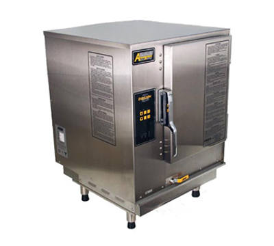 AccuTemp N61201E060-LP 6 Pans Liquid Propane Convection Steamer Connected Evolution Boilerless - 60,000 BTU