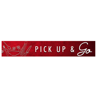 Cambro CSFLEXMERCH4000 Pick Up &amp; Go 1 Top/Header/Panel Camshelving Flex Station Merchandiser Signs