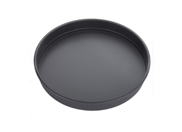 American Metalcraft HC5007 7" W x 2" H Hard Coat Aluminum Straight Sided Pizza Pan