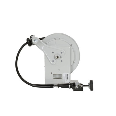 Component Hardware KHR-1030-O Open Powder Coated Assembly Encore Hose Reel With 30 Ft. Hose And 3.3 GPM Spray Valve