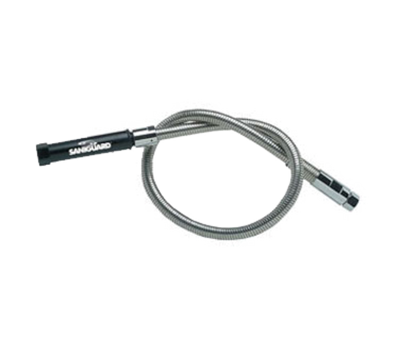 Component Hardware KL50-Y004-44U 44&quot; Stainless Steel Encore Premium Pre-rinse Hose With Grip