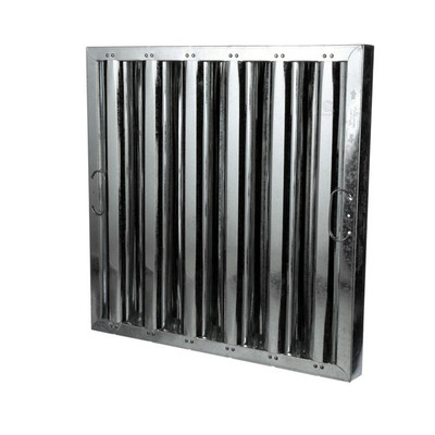 Component Hardware FG51-2020 20" x 20" 1 3/4" Thickness Galvanized Flame Gard Baffle Filter - Pack of 6