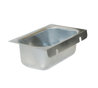 Component Hardware F15-2500-C 6 3/4&quot;L X 4&quot;W X 2 1/2&quot;D Stainless Steel Flame Gard Grease Cup