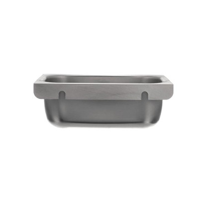 Component Hardware F15-2500-C 6 3/4"L X 4"W X 2 1/2"D Stainless Steel Flame Gard Grease Cup