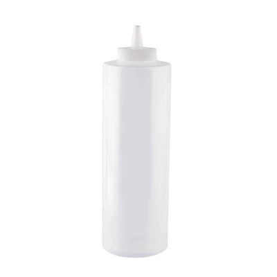 TableCraft Products 325-1 24 Oz. Clear Squeeze Bottle