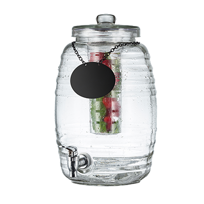 TableCraft Products BDG1000 2-1/2 Gallon Single Glass Cash & Carry Beehive⢠Beverage Dispenser