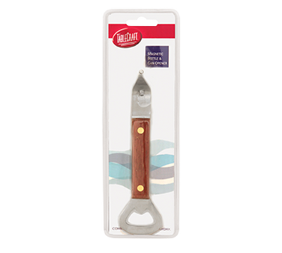 TableCraft Products H76724 Stainless Steel Magnetic Cash & Carry Bottle and Can Opener