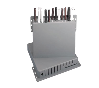 TableCraft Products PKR-1 15" W x 16" D x 3" H Deep High Impact Polystyrene Knife Rack