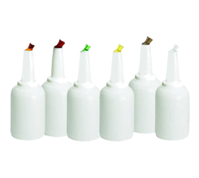 TableCraft Products 8128A 1 Gallon Assorted Color-Coded Caps Cash & Carry PourMaster Complete Unit