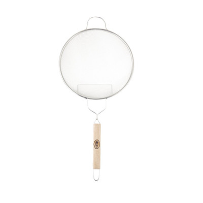 TableCraft Products 89  10 1/4" Dia. Tin Plated Single Medium Mesh Strainer