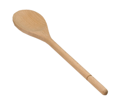 TableCraft Products W12 12&quot; L Beechwood Wooden Spoon