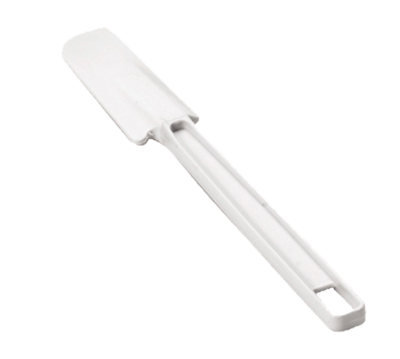 TableCraft Products 1500 9.5" White Flat Shaped Rubber Blade Spatula