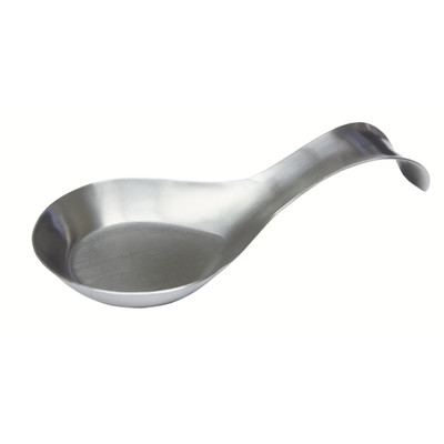 TableCraft Products HB1 8" W x 3 7/8" D x 1 5/8" H Stainless Steel Spoon Rest