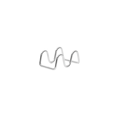TableCraft Products TRW12 3 5/8" W x 2 1/4" D x 1 1/2" H Stainless Steel Wire Taco Taxi Server