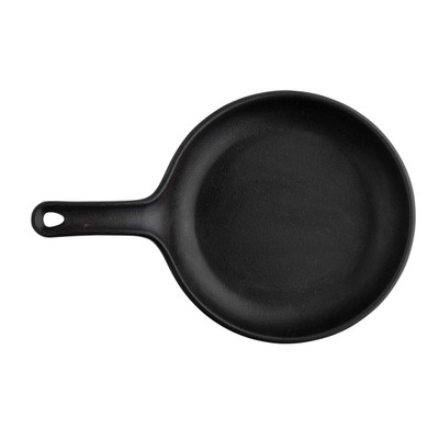 TableCraft Products MSKLT65 6 1/2" Dia. x 9 1/2" L Round Melamine Skillet With Handle