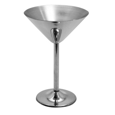 TableCraft Products MCSS10 10 Oz. 4 1/2" Dia. x 7" Stainless Steel Martini Cup