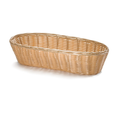 TableCraft Products 1113W 13" W x 5" D x 3" H Hand-Woven Basket