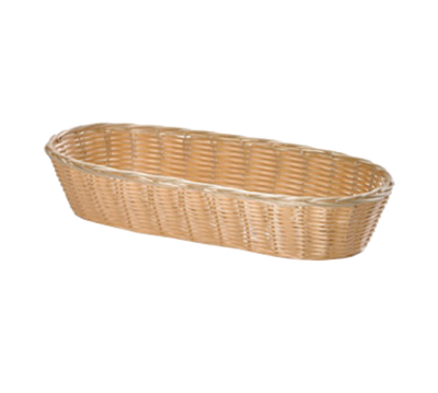 TableCraft Products 1118W 15&quot; W x 6&quot; D x 3&quot; H Hand-Woven Basket